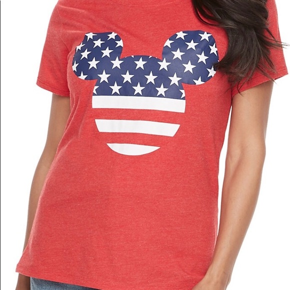 Disney 🆕 Minnie mouse Americanna graphic T-shirt size medium - Picture 1 of 9